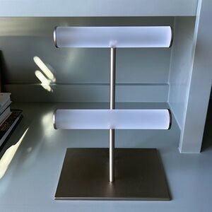 Pottery Barn Double T-Bar Necklace and Bracelet Stand